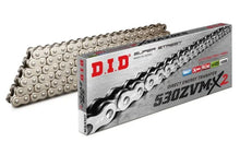 Load image into Gallery viewer, D.I.D D.I.D X-RING CHAIN 530ZVM-X2 SILVER 25FT 530ZVMX2S25F