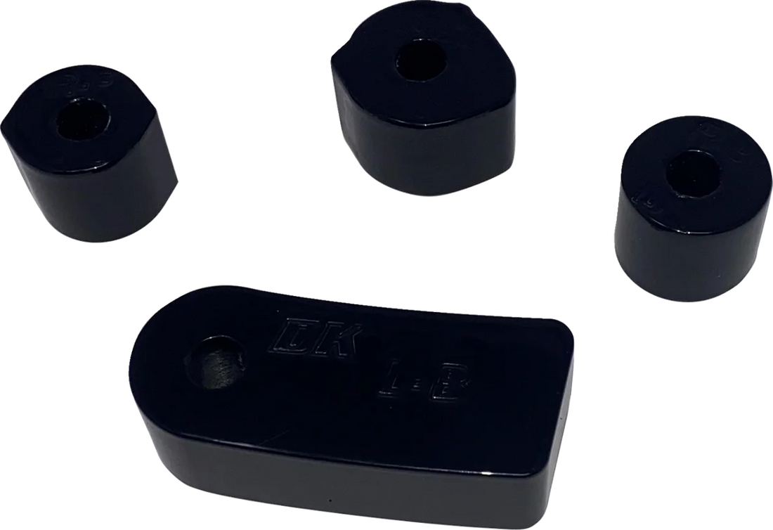 DK Custom Products - Floorboard Extensions - Black - FL - DKSFTM8-FLB-EXT - Side View