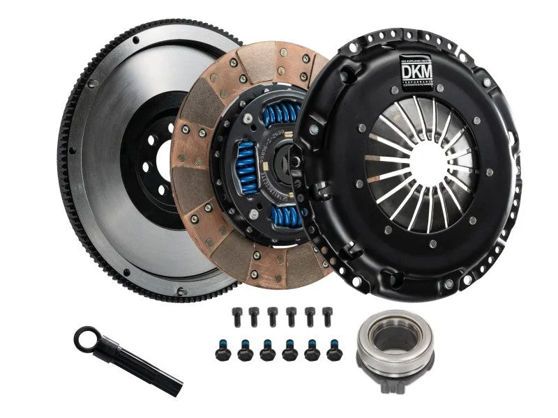 DKM Clutch 01-06 Mini Cooper/S R53 Performance Ceramic MC Clutch w/ Flywheel (300 ft/lbs Torque) - Main Product View
