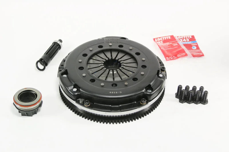 DKM Clutch BMW E34/E36/E39/E46/Z3/Z4 5-Spd Sprung MB Clutch Kit w/Steel Flywheel (440 ft/lbs Torque) - Back View