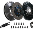 Load image into Gallery viewer, DKM Clutch BMW E34/E36/E39/E46/Z3/Z4 (6 Cyl) 5-Spd OE Style MA Clutch w/Flywheel (258 ft/lbs Torque) - Side View