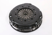 Load image into Gallery viewer, DKM Clutch BMW E9X 335i MS Organic Twin Disc Clutch Kit w/Flywheel (660 ft/lbs Torque) - Side View