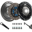 Load image into Gallery viewer, DKM Clutch VW 1.9 TDI Performance Organic MB Clutch Kit w/Steel Flywheel (440 ft/lbs Torque) - Side View