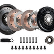 Load image into Gallery viewer, DKM Clutch VW Corrado/GTI (2.8L VR6) Twin Disc MR Clutch Kit w/Flywheel (650 ft/lbs Torque) - Detail View