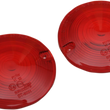 Load image into Gallery viewer, DOT Turn Signal Lens - FLHT - Red DragSpecialties 12-0203-RL2D - Main Product View