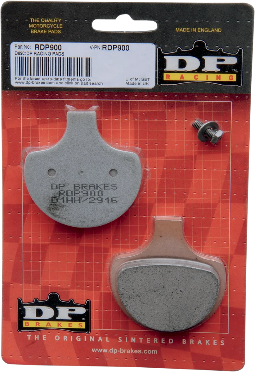 DP Brakes Brake Pads RDP900 fits Harley-Davidson - Side View