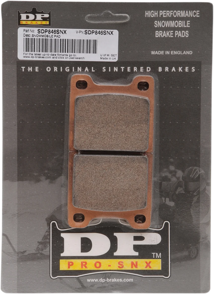 DP Brakes HH+ Brake Pads SDP846SNX - Side View