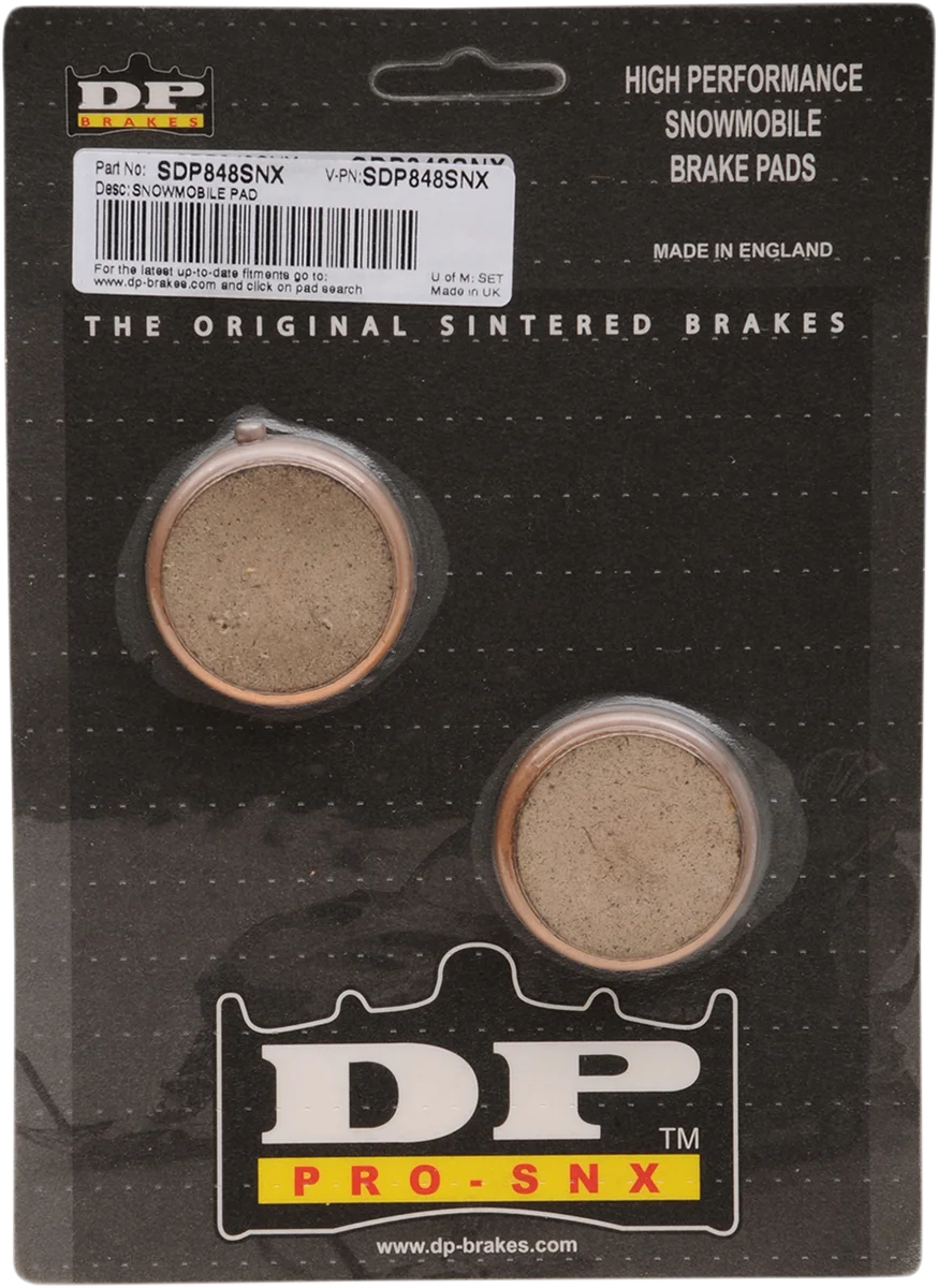 DP Brakes HH+ Brake Pads - SDP848NX - Side View