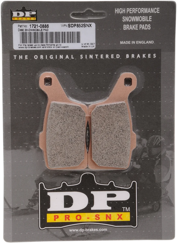 DP Brakes HH+ Brake Pads - SDP852SNX SDP852SNX - Side View