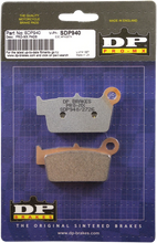 Load image into Gallery viewer, DP Brakes Pro MX Sintered Brake Pads - SDP812 SDP812 - Side View
