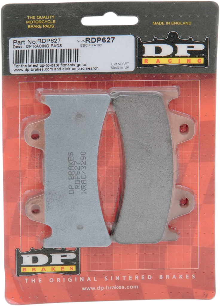 DP Brakes RDP Racing Brake Pads - Main Product View