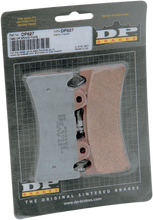 Load image into Gallery viewer, DP Brakes Sintered Brake Pads - 6-Piston J-Brake DP-627 - Side View