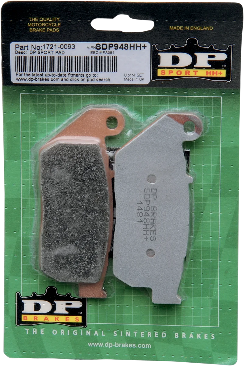 DP Brakes Sintered Brake Pads - BMW SDP625HH - Installation View