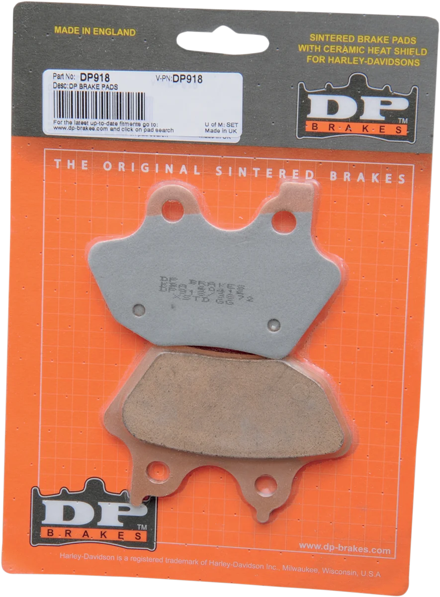 DP Brakes Sintered Brake Pads DP-918 - Side View