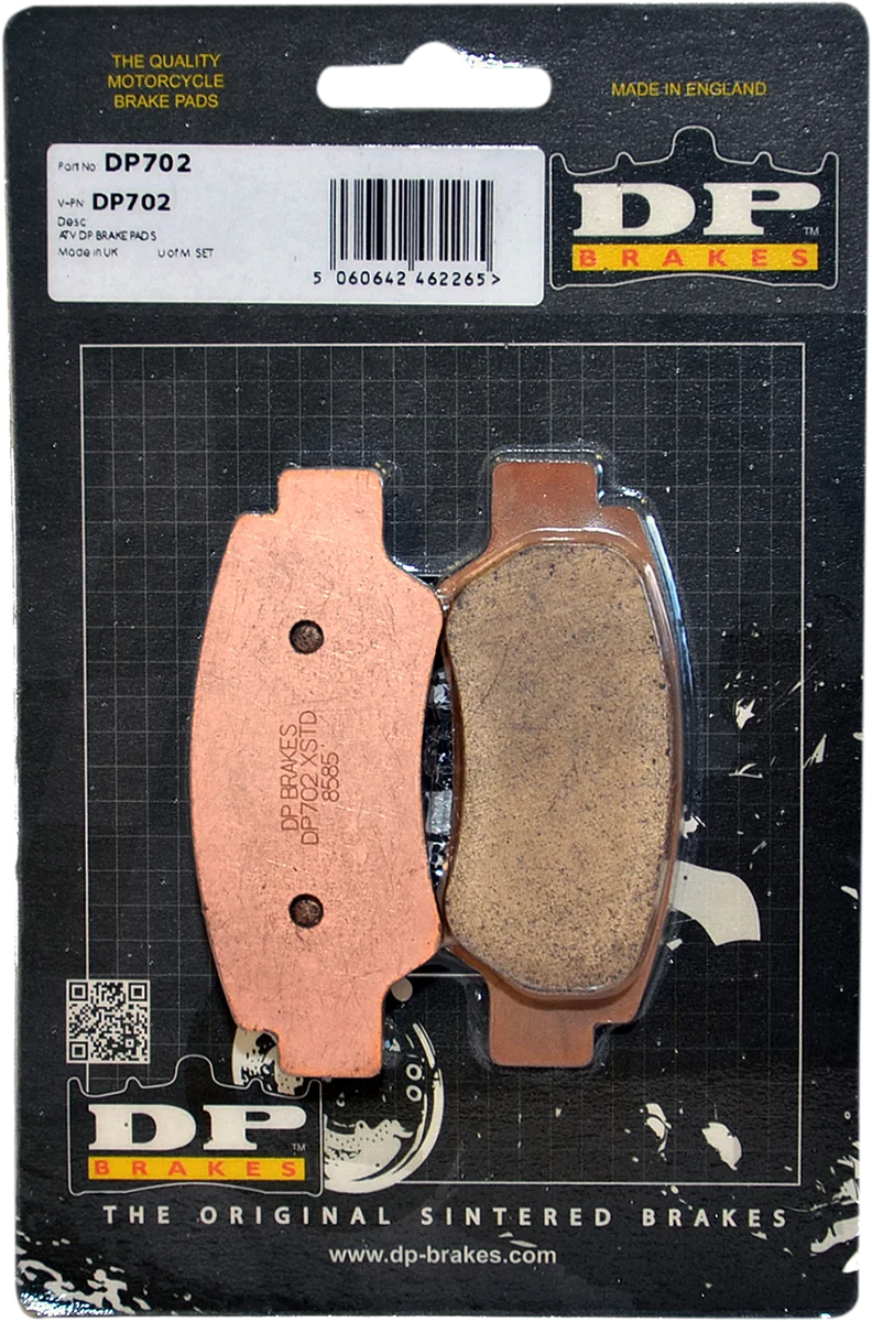 DP Brakes Sintered Brake Pads DP702 - Side View