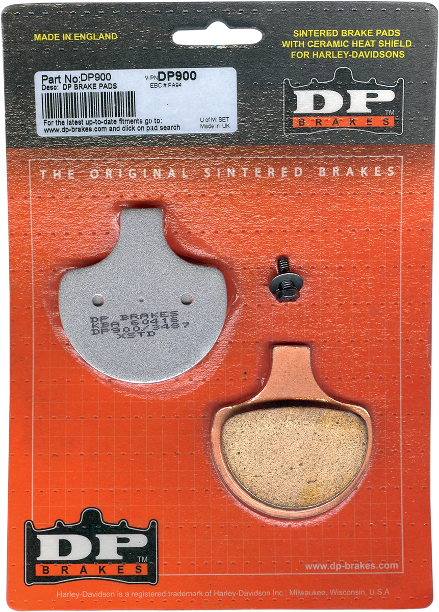 DP Brakes Sintered Brake Pads DP900 - Side View