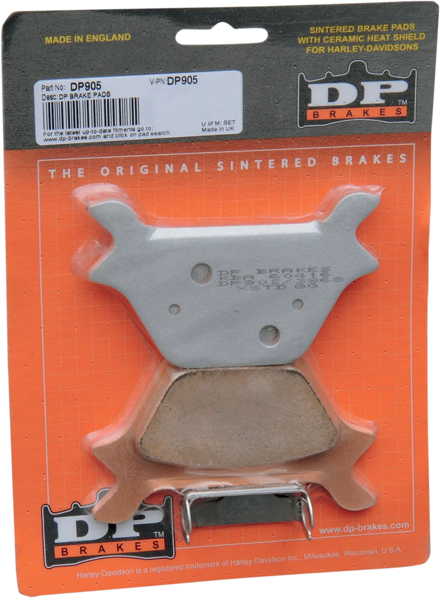 DP Brakes Sintered Brake Pads DP905 - Side View
