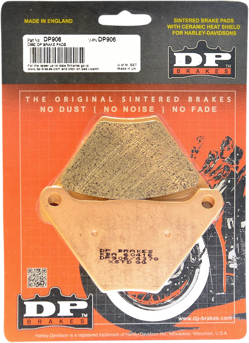 DP Brakes Sintered Brake Pads DP906 - Side View