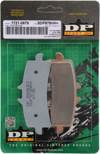 Load image into Gallery viewer, DP Brakes Sintered Brake Pads SDP978 - Side View