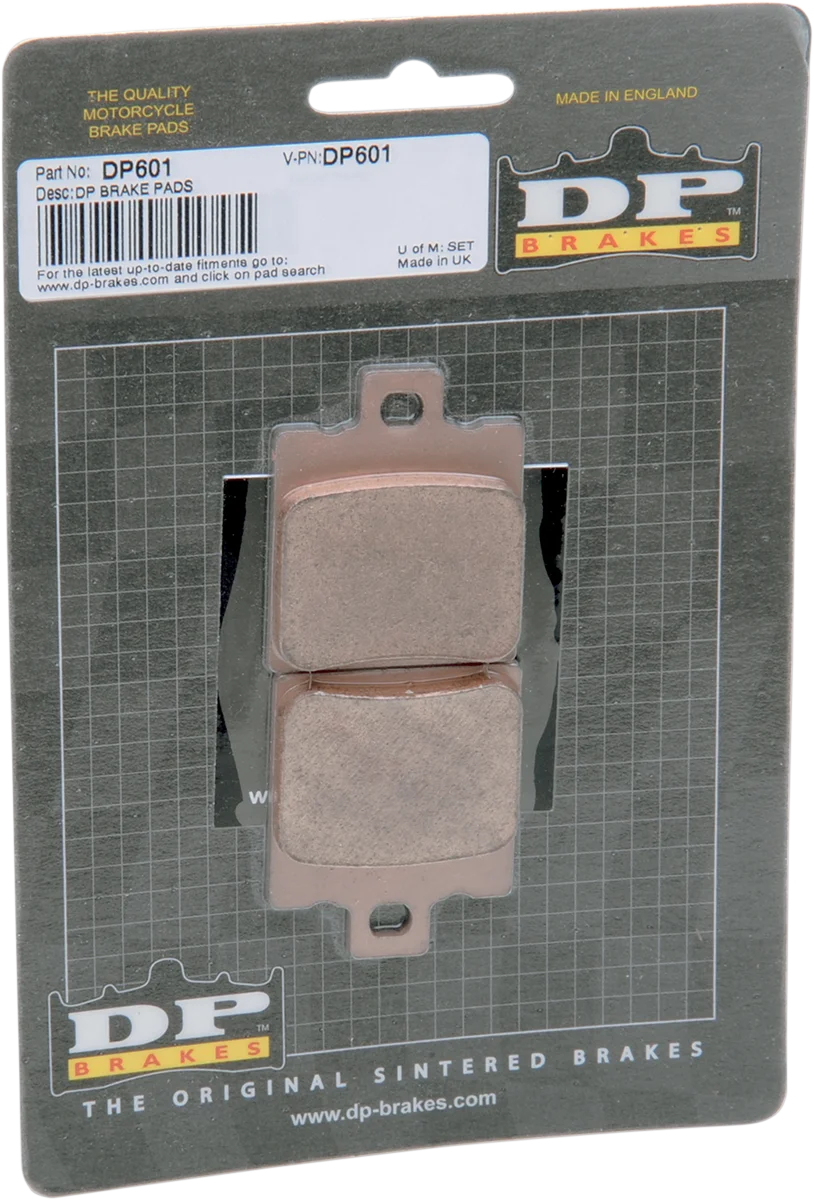 DP Brakes Standard Brake Pads - Side View