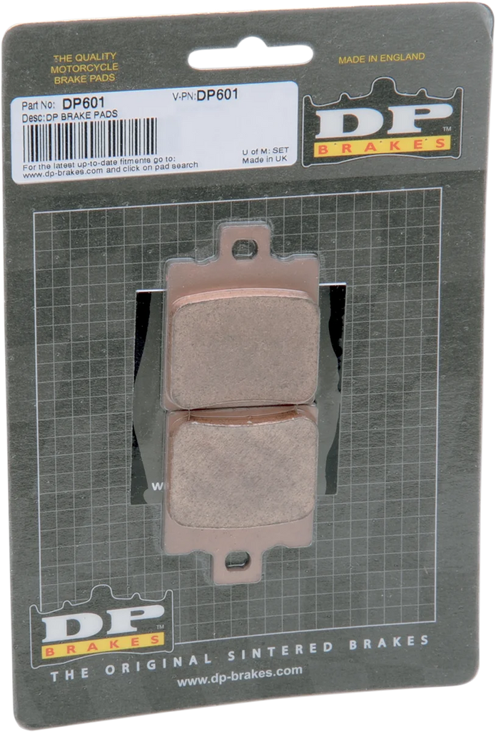 DP Brakes Standard Brake Pads - Side View