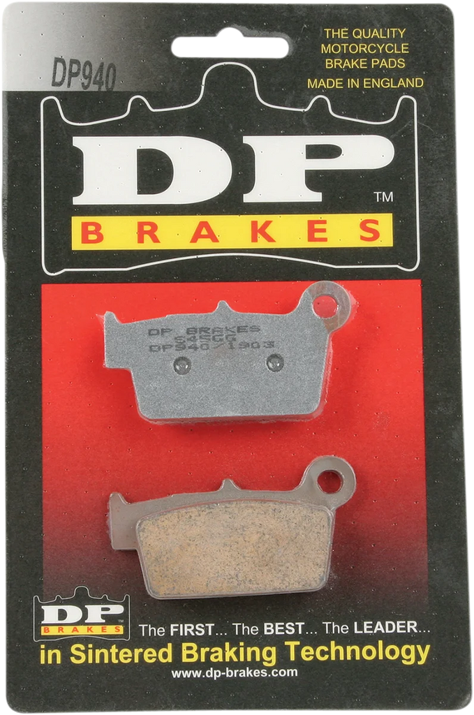 DP Brakes Standard Brake Pads - Side View