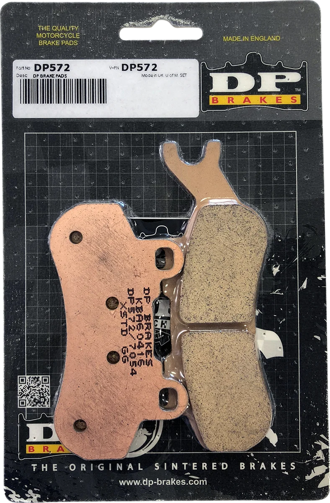 DP Brakes Standard Brake Pads - Can-Am DP572 - Side View