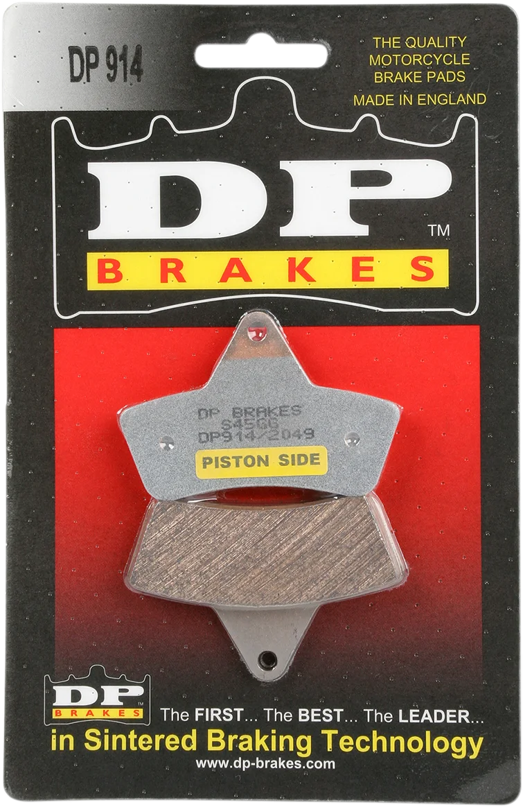 DP Brakes Standard Brake Pads fits Arctic Cat - Side View