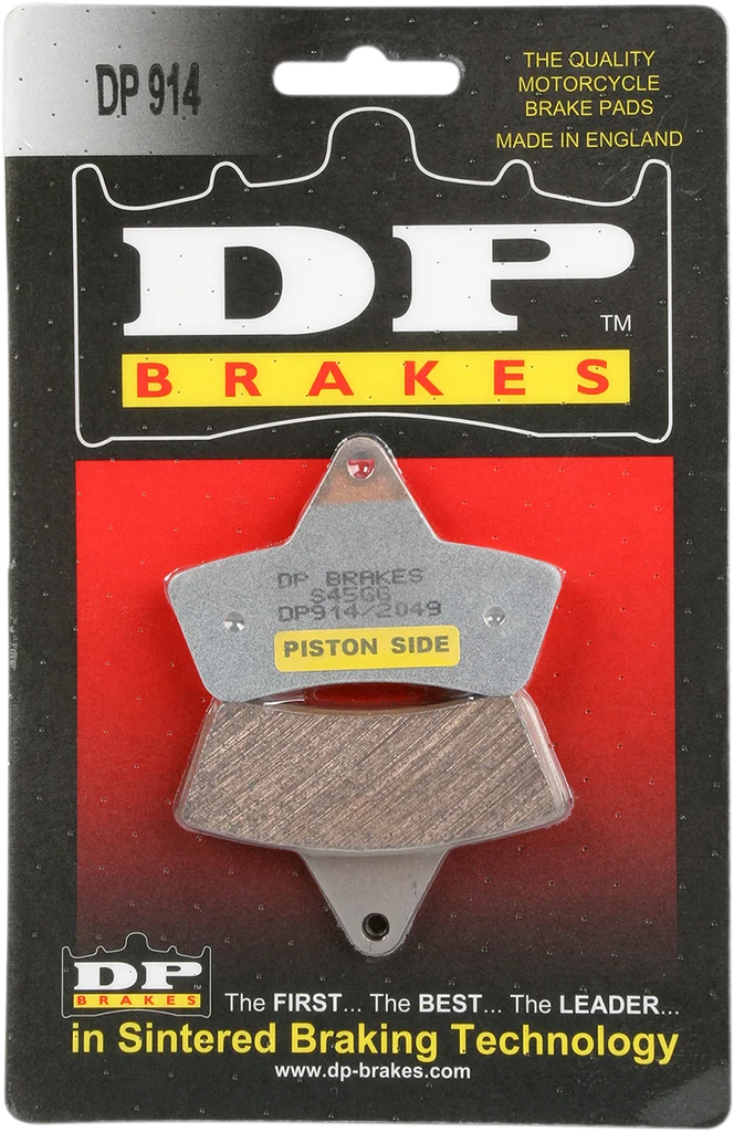 DP Brakes Standard Brake Pads fits Arctic Cat - Side View