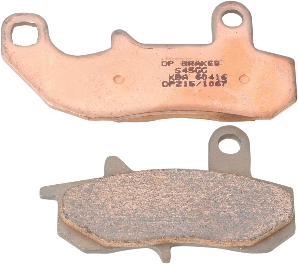DP Brakes Standard Brake Pads fits DR 650 - Main Product View