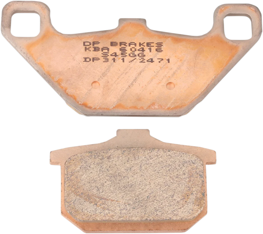 DP Brakes Standard Brake Pads fits Kawasaki - Main Product View