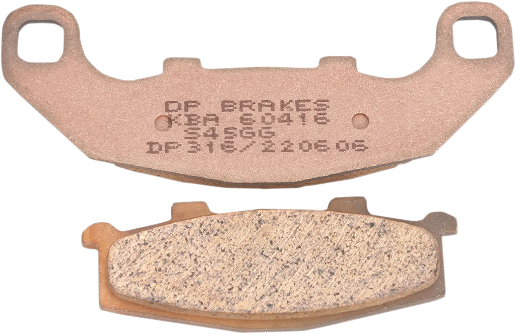 DP Brakes Standard Brake Pads fits Kawasaki - Main Product View