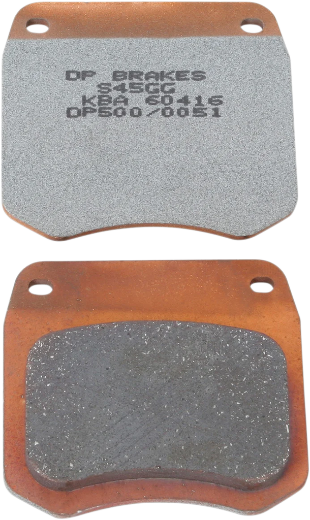 DP Brakes Standard Brake Pads fits Triumph - Main Product View