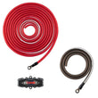 Load image into Gallery viewer, DS18 0-GA Amplifier Install Kit- Red - Main Product View