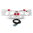 Load image into Gallery viewer, DS18 07-18 JK/JKU Jeep Soundbar Fits 4x 8in Speakers (Not Included) Tweeters Drivers Included-White - Additional View 8