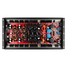 Load image into Gallery viewer, DS18 1-Channel Amp 15000 Burst/0.5ohm 8000/1ohm 4800/2ohm 2500/4ohm Watts RMS w/ Voltmeter Black - Main Product View