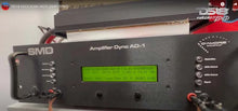 Load image into Gallery viewer, DS18 1-Channel Amp 9200 Burst/0.5ohm 5000/1ohm 3500/2ohm 2200/4ohm Watts RMS w/ Voltmeter Black - Back View