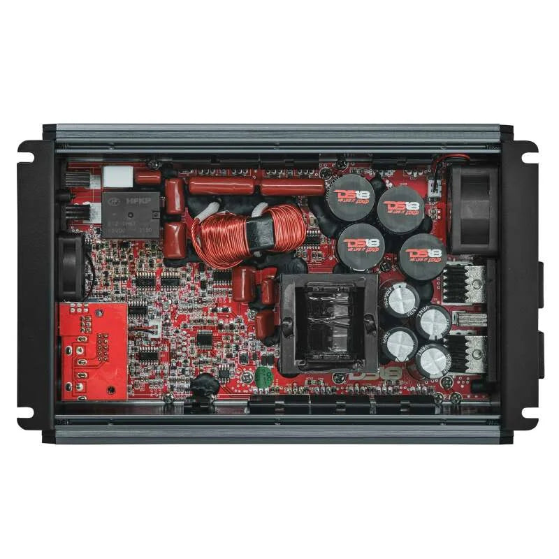 DS18 1-Channel Amp Class D Full-Range Monoblock 2500 Watts RMS/1ohm Titanium - Additional View 5