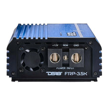 Load image into Gallery viewer, DS18 1-Channel Amp Class D Full-Range Monoblock 3500 Watts RMS/1ohm Blue - Back View