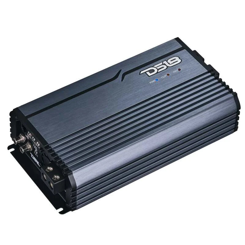 DS18 1-Channel Amp Class D Full-Range Monoblock 3500 Watts RMS/1ohm Titanium - Main Product View