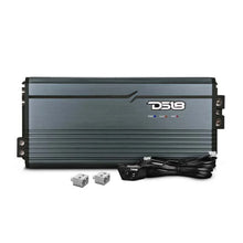 Load image into Gallery viewer, DS18 1-Channel Amp Class D Full-Range Monoblock 5000 Watts RMS/1ohm DPIV1/0 Terminals Incl Titanium - Side View