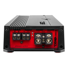 Load image into Gallery viewer, DS18 1-Channel Amplifier 1200/1ohm 900/2ohm 500/4ohm Watts RMS - Side View