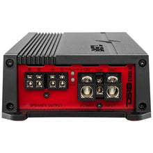 Load image into Gallery viewer, DS18 1-Channel Amplifier 600/1ohm 400/2ohm 250/4ohm Watts RMS - Side View