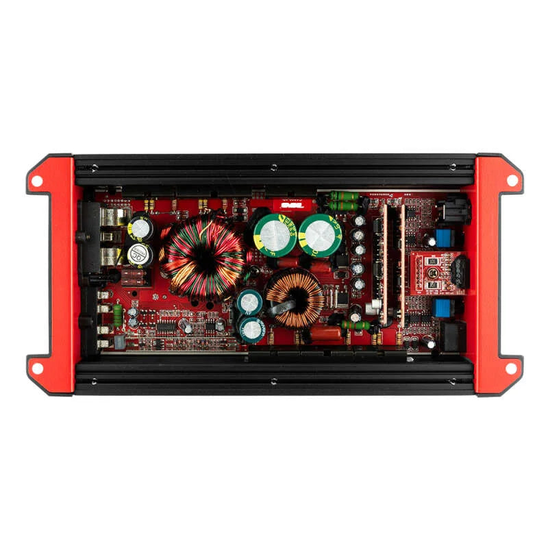 DS18 1-Channel Amplifier 600/1ohm 400/2ohm 250/4ohm Watts RMS - Back View
