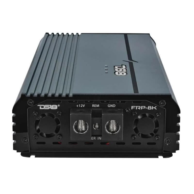 DS18 1-Channel Class D Full-Range Monoblock 8000 Watts RMS at1 ohm DPIV1/0 Terminals Incl Titanium - Installation View