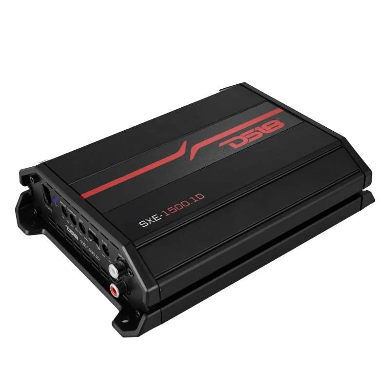 DS18 1-Channel SXE Amplifier Class D 500/1ohm 350/2ohm 200/4ohm Watts RMS- Black - Main Product View