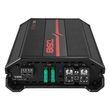 Load image into Gallery viewer, DS18 1-Channel SXE Amplifier Class D 500/1ohm 350/2ohm 200/4ohm Watts RMS- Black - Side View