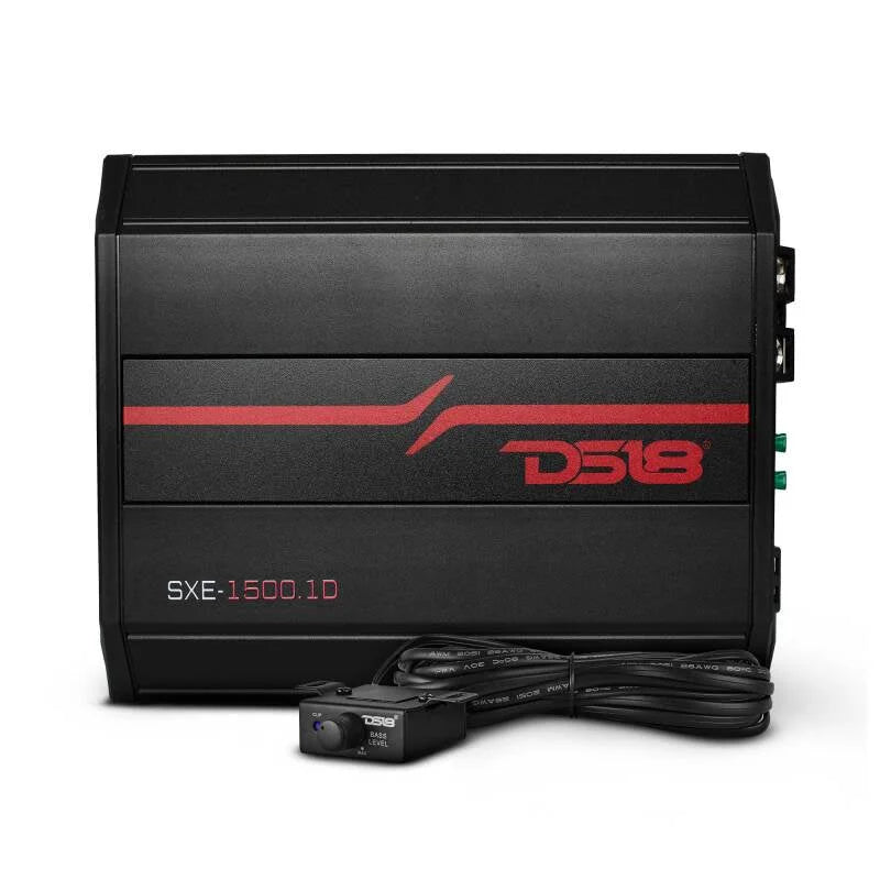 DS18 1-Channel SXE Amplifier Class D 500/1ohm 350/2ohm 200/4ohm Watts RMS- Black - Additional View 6