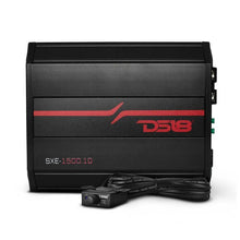 Load image into Gallery viewer, DS18 1-Channel SXE Amplifier Class D 500/1ohm 350/2ohm 200/4ohm Watts RMS- Black - Additional View 6