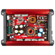 Load image into Gallery viewer, DS18 1-Channel SXE Amplifier Class D 800/1ohm 600/2ohm 300/4ohm Watts RMS- Red - Side View